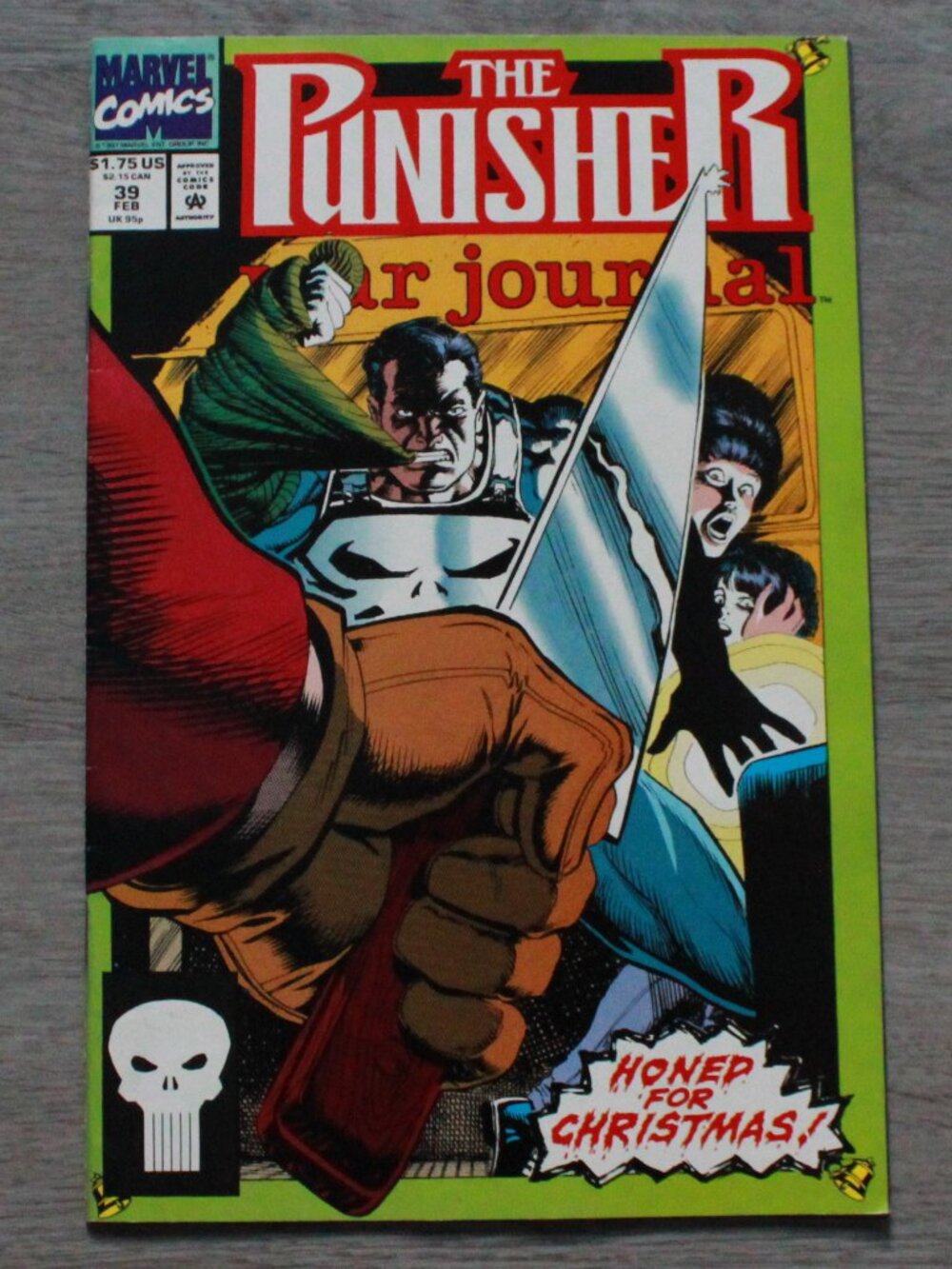 Vintage Marvel Comics 1992 "The Punisher War Journal #39" Comic Book